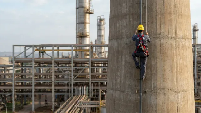 Linha de Vida Vertical — Hook Engenharia