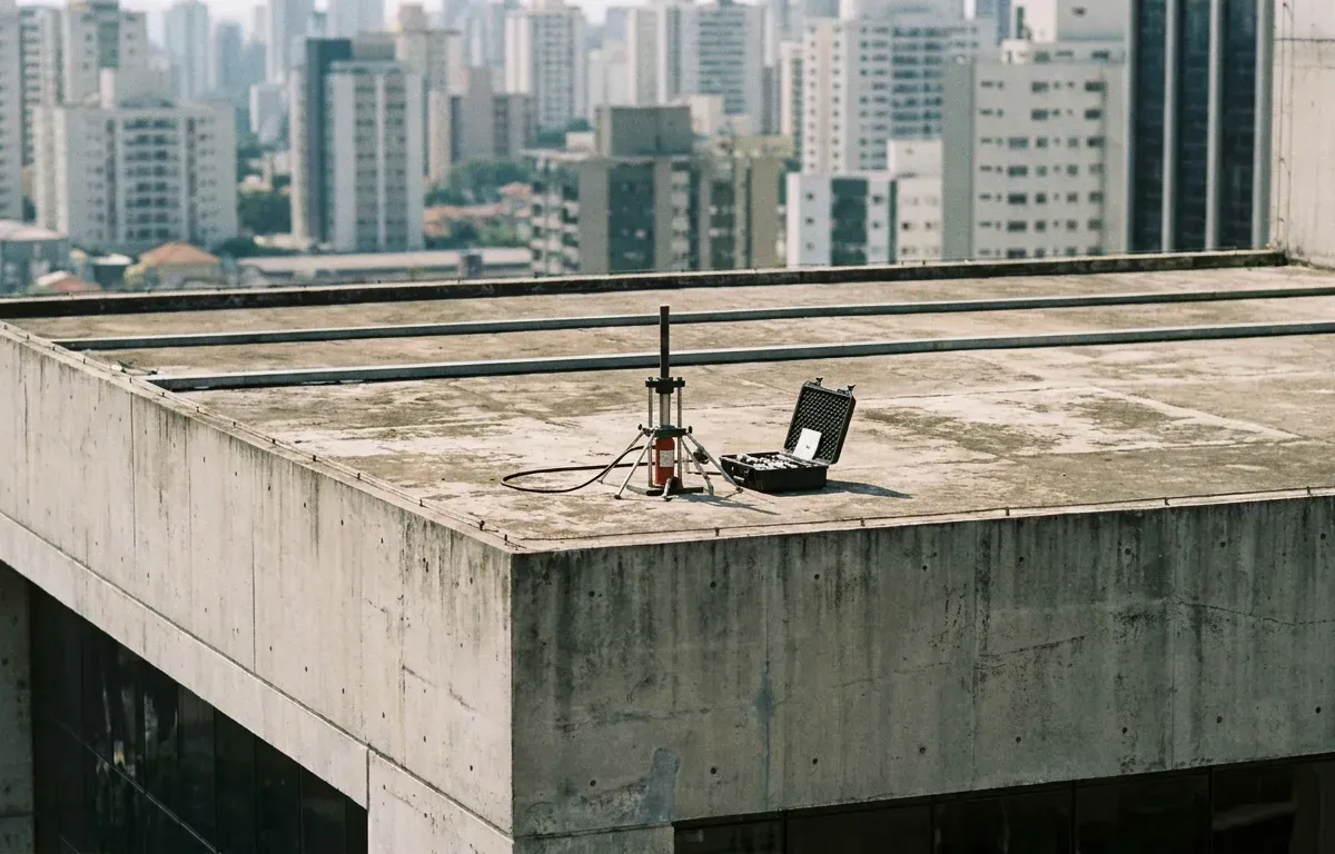 Teste de Arrancamento — execução técnica em campo